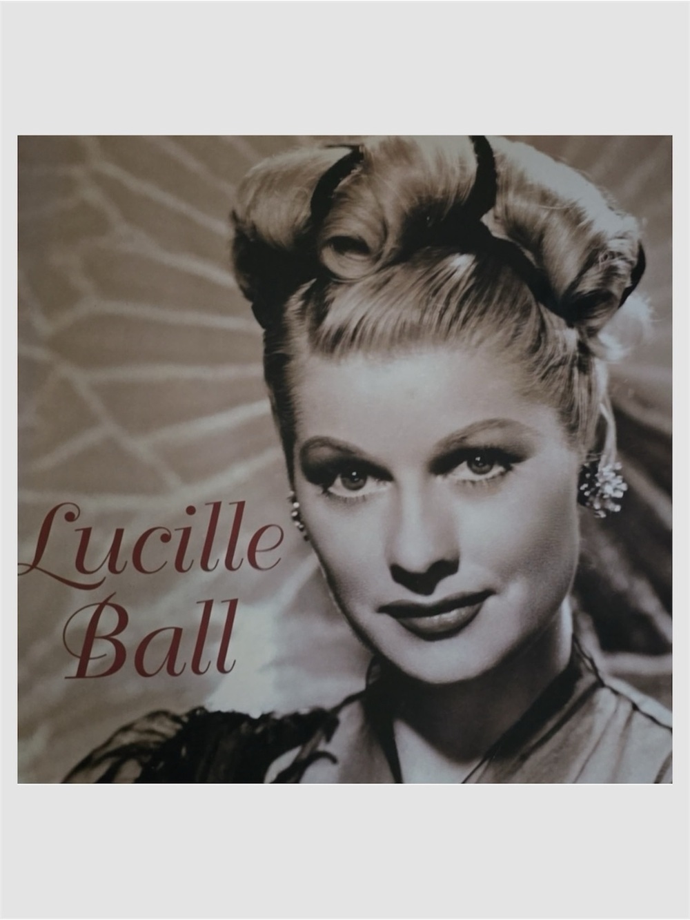 Lucille Ball Hardcover Coffee Book Such A Fun Book Many Photo Pictures Film‎